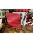 LQF038Z Elina Zipper Front Crossbody Bag - MiMi Wholesale