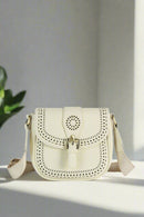 ME0050 Norah Laser Cutout Crossbody Bag - MiMi Wholesale