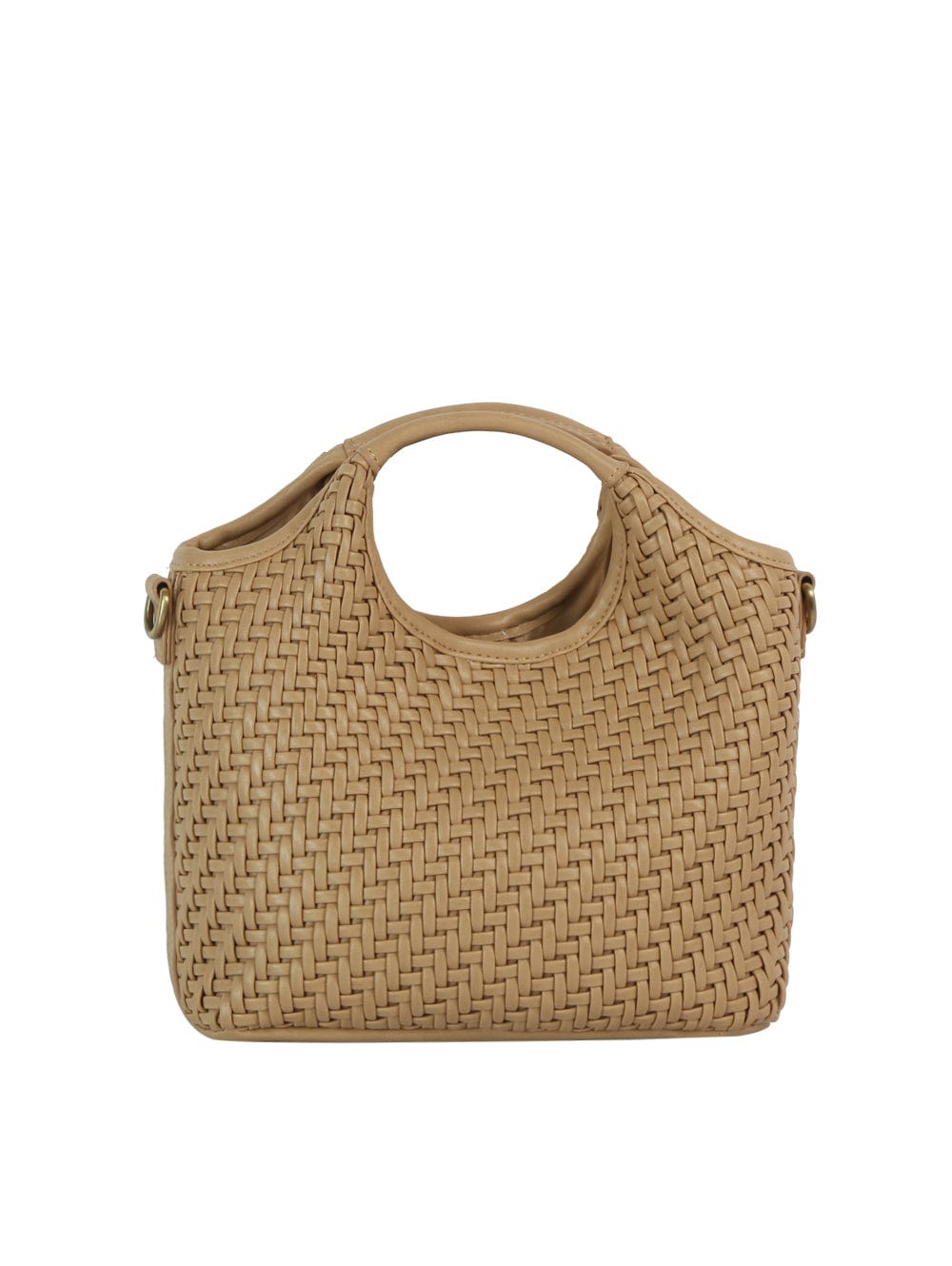 MEE0056 Anika Woven Tote/Crossbody Bag - MiMi Wholesale