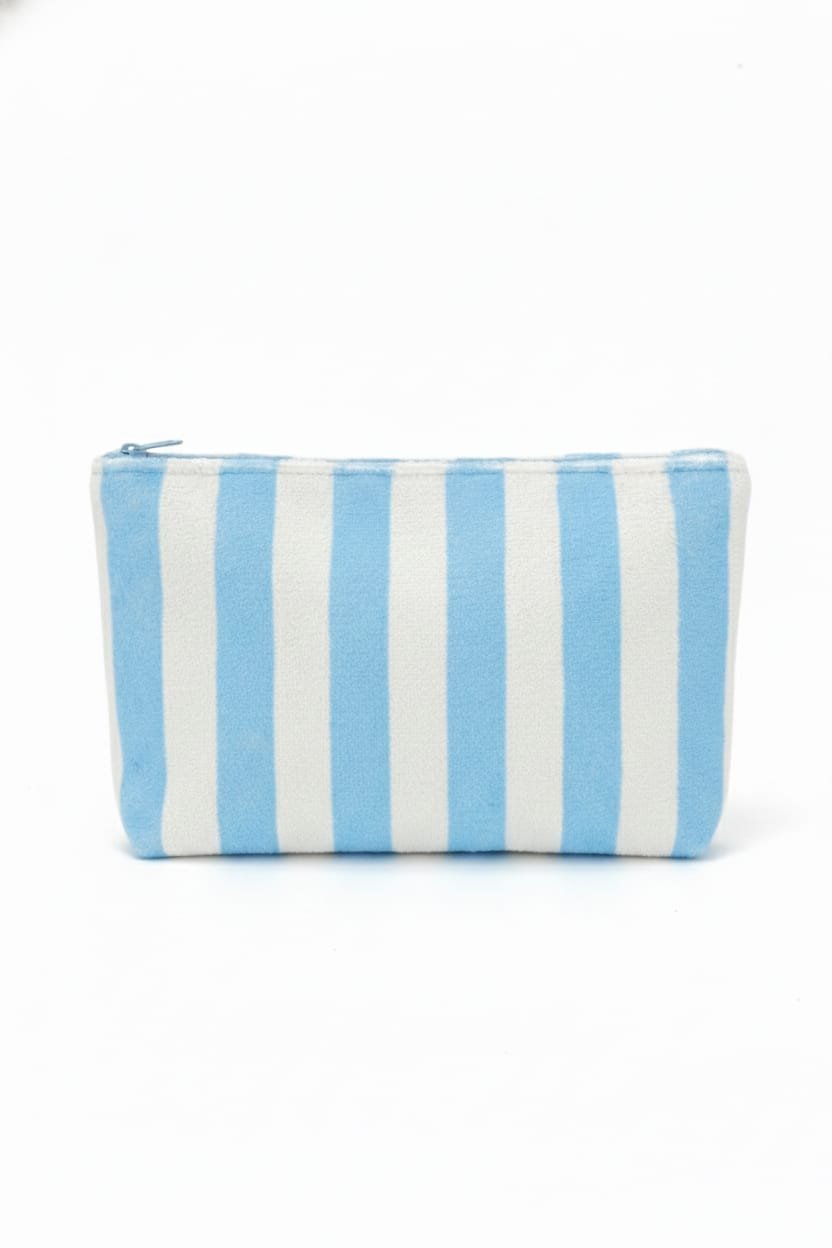 MP0351 Striped Perry Pouch - MiMi Wholesale