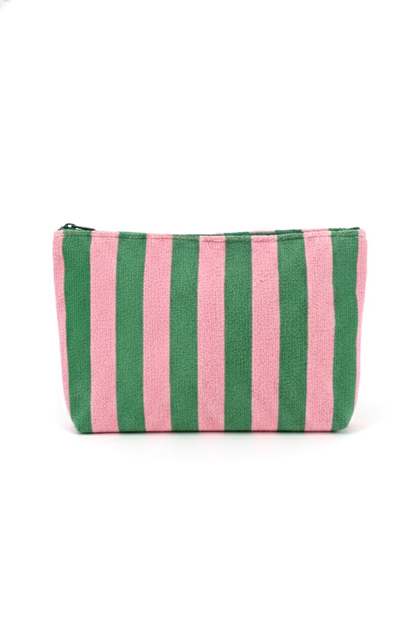 MP0351 Striped Perry Pouch - MiMi Wholesale