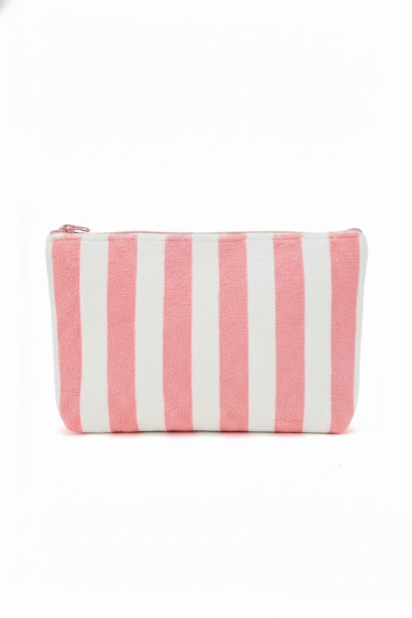 MP0351 Striped Perry Pouch - MiMi Wholesale