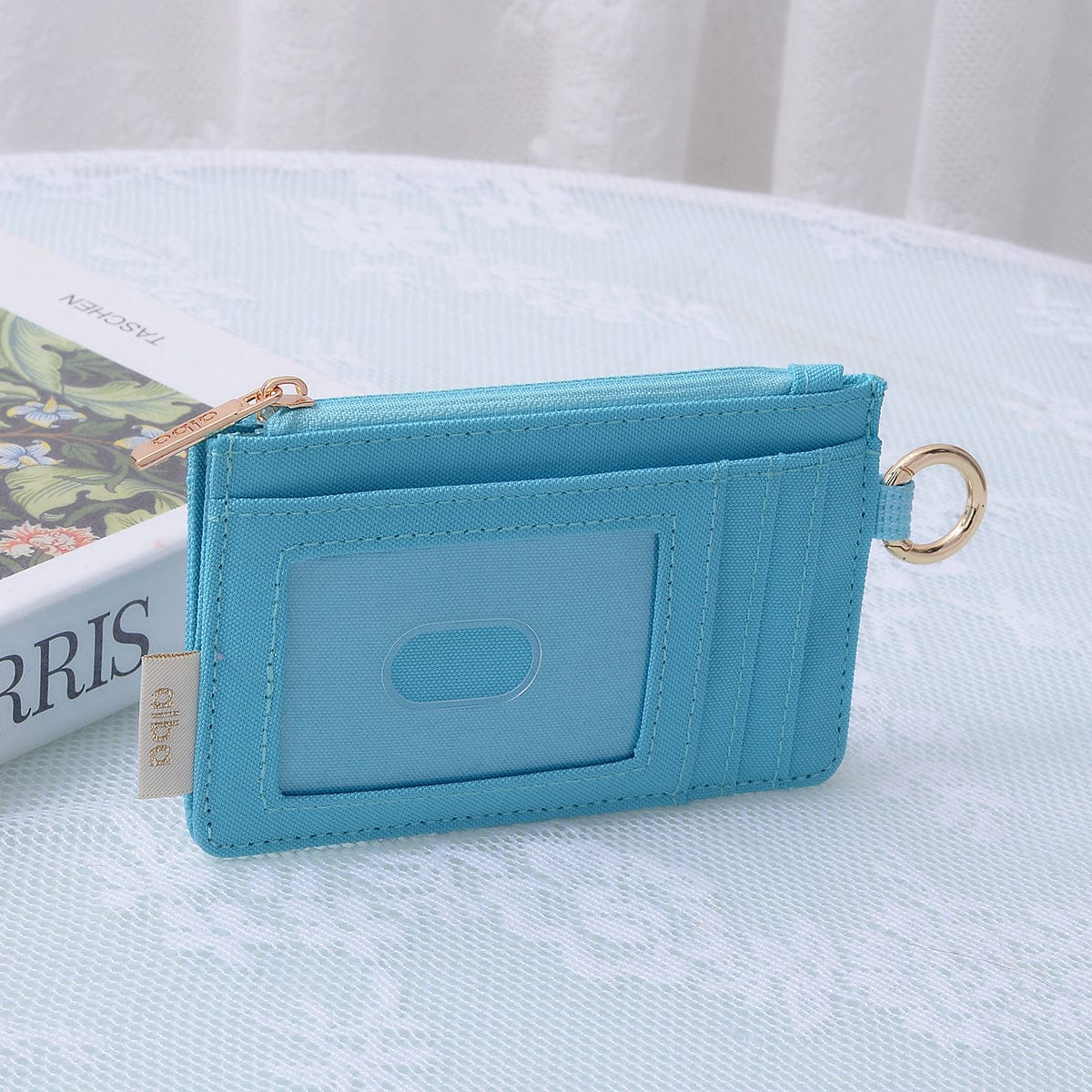 PC010 Alyssa Cardholder/Wallet With Keyring - MiMi Wholesale