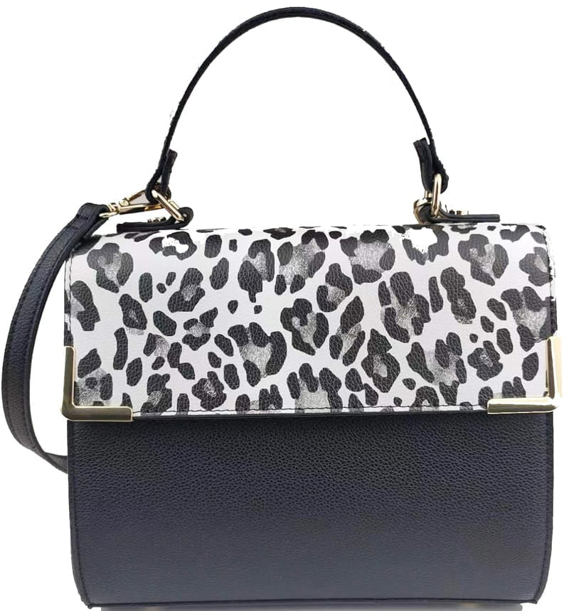 PF2770 Colorblock Top Handle/Crossbody Bag - MiMi Wholesale