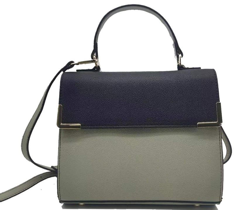 PF2770 Colorblock Top Handle/Crossbody Bag - MiMi Wholesale