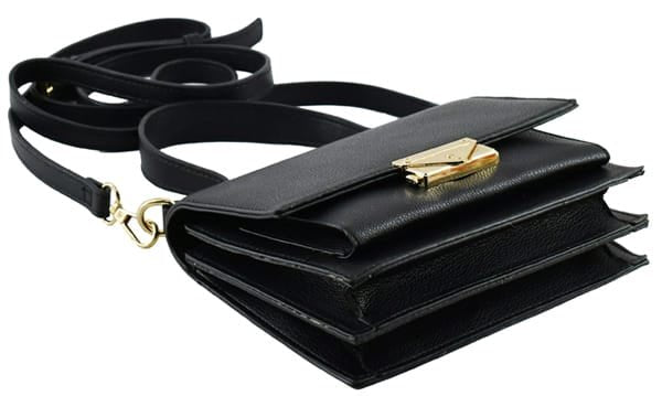PF705 Dina Push Lock Crossbody Bag - MiMi Wholesale