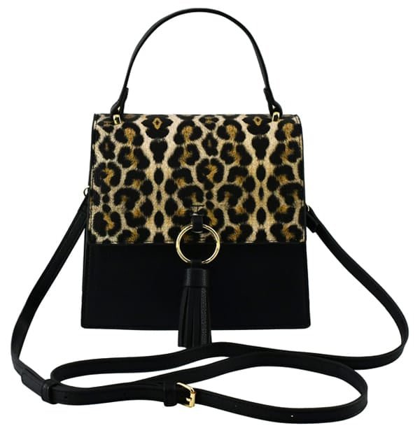 PF706 Ring Tassel Flap Crossbody Satchel/Crossbody Bag - MiMi Wholesale
