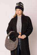 QBS320124 Nelly Small Quilted Puffer Tote Bag - MiMi Wholesale