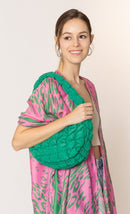 QBS320124 Nelly Small Quilted Puffer Tote Bag - MiMi Wholesale