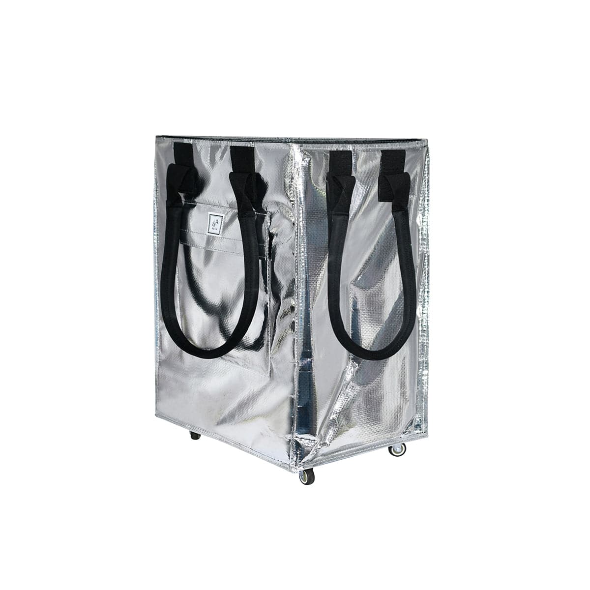 RT301 RT302 Foldable Rolling Shopping Bag with Neoprene Handle - MiMi Wholesale
