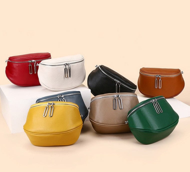 SF231015 Crossbody Bag With Chevron Print Strap - MiMi Wholesale