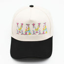 SF252007 Floral Mama Embroidered Two Tone Trucker Hat - MiMi Wholesale