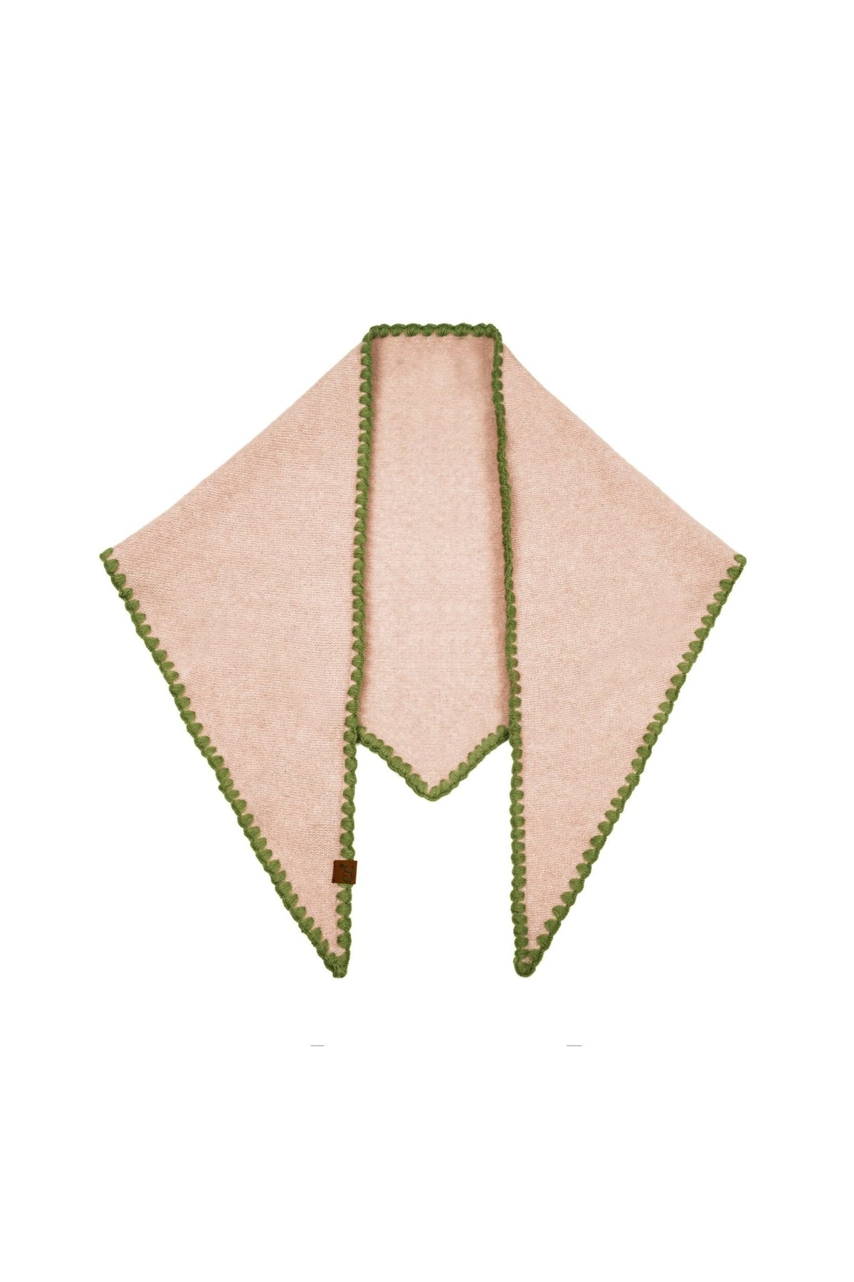 SFC0152 Elodie Scalloped Triangle Scarf - MiMi Wholesale