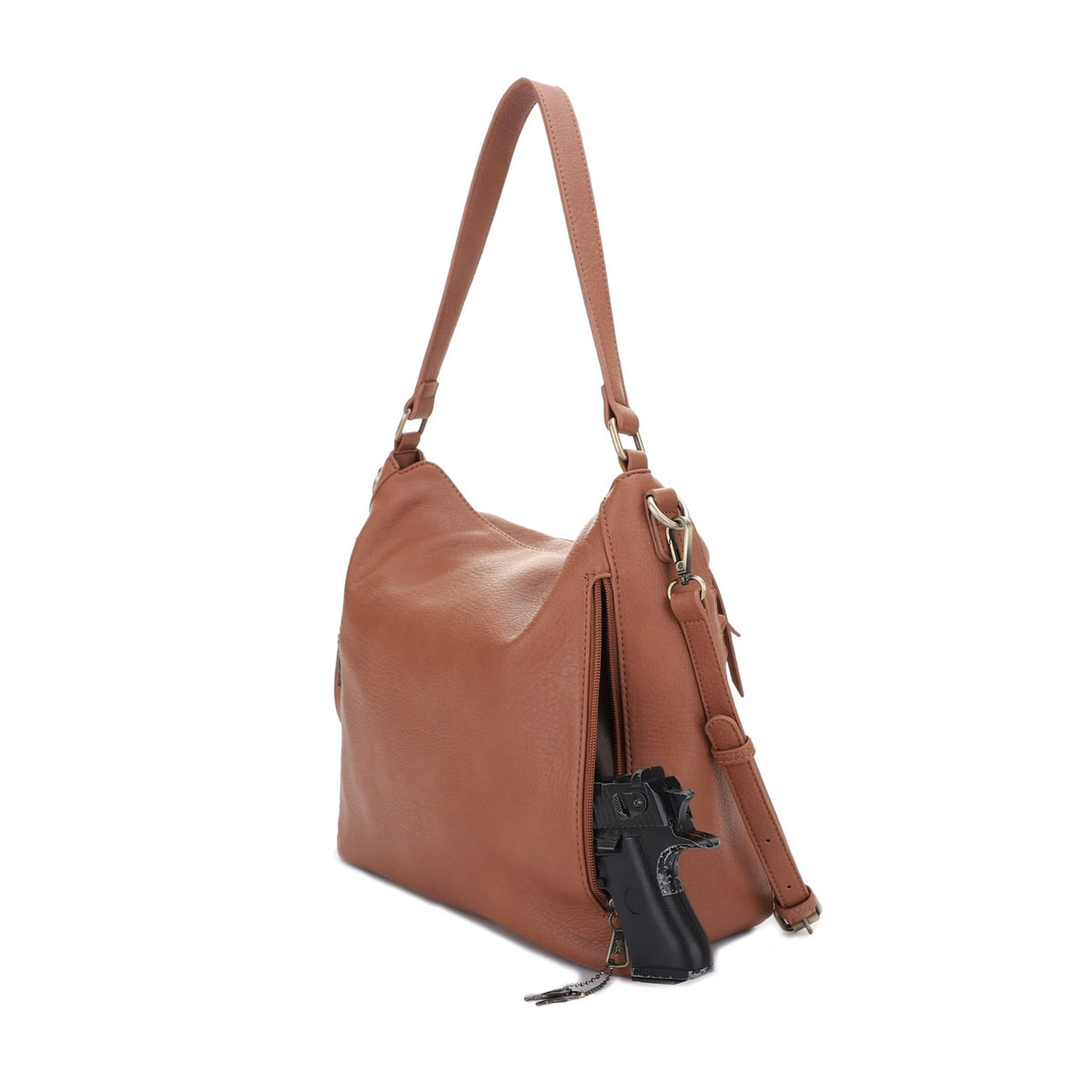 SMC60136 Janie Concealed Carry Crossbody/Shoulder Bag - MiMi Wholesale
