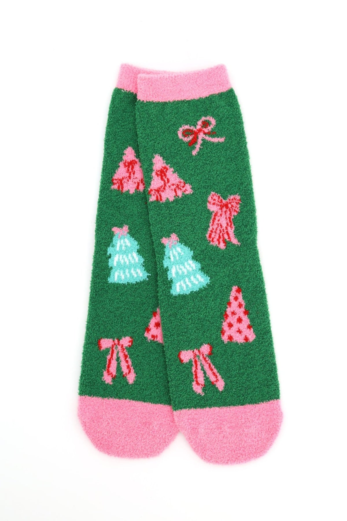 SS1017 Christmas Fuzzy Socks Set - MiMi Wholesale