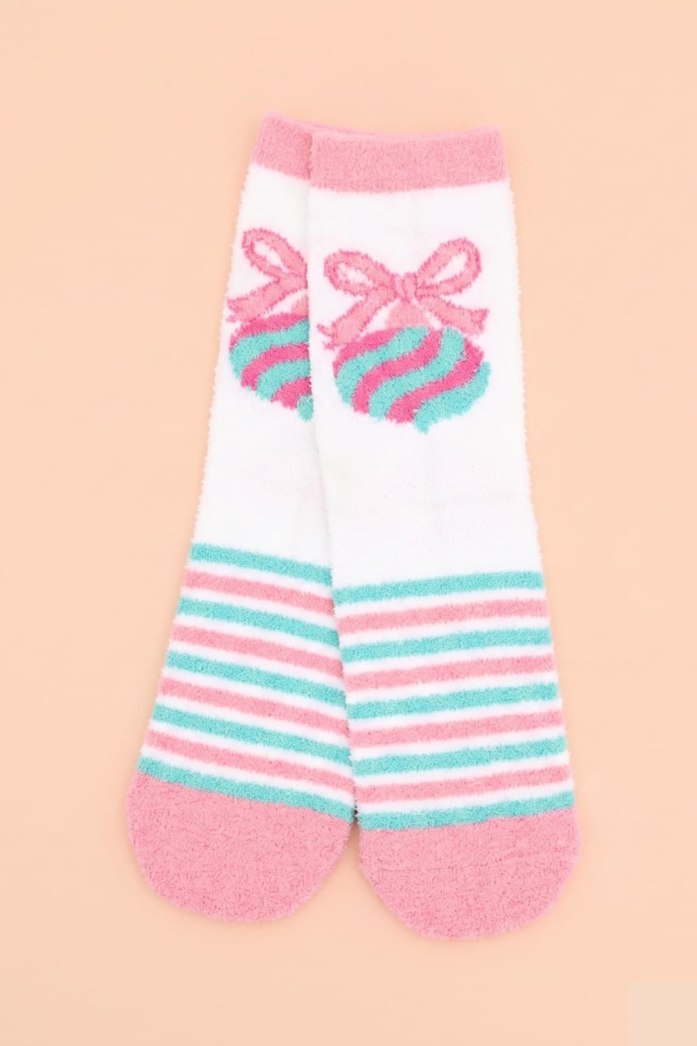 SS1019 Christmas Fuzzy Socks Set - MiMi Wholesale