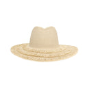 STH0028 Chloe Layered Fringe Brim Hat - MiMi Wholesale