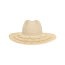 STH0028 Chloe Layered Fringe Brim Hat - MiMi Wholesale