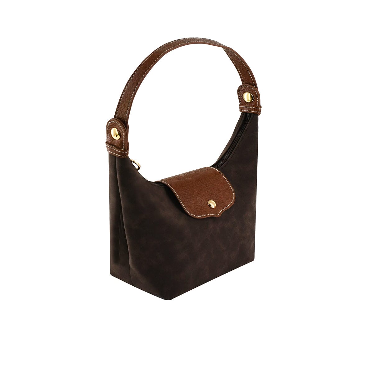 SU780 Faux Suede Convertible Clutch/Shoulder/Crossbody Bag - MiMi Wholesale