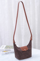 SU780 Suede Convertible Clutch/Shoulder/Crossbody Bag - MiMi Wholesale