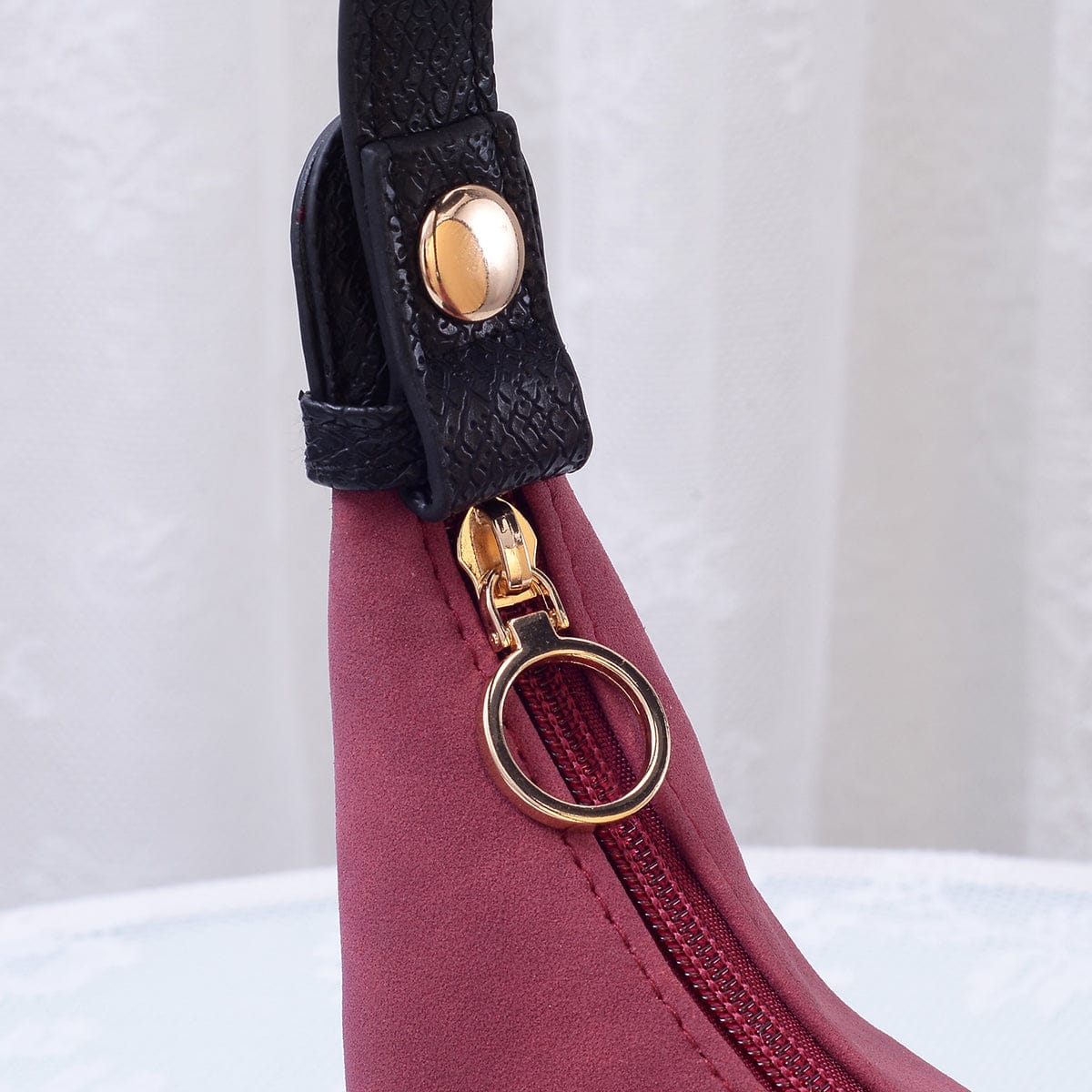 SU780 Suede Convertible Clutch/Shoulder/Crossbody Bag - MiMi Wholesale