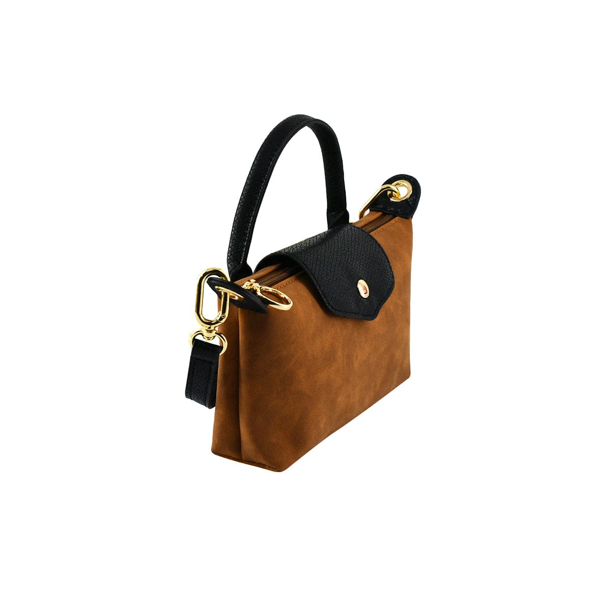 SU781 Faux Suede Mini Crossbody Bag - MiMi Wholesale