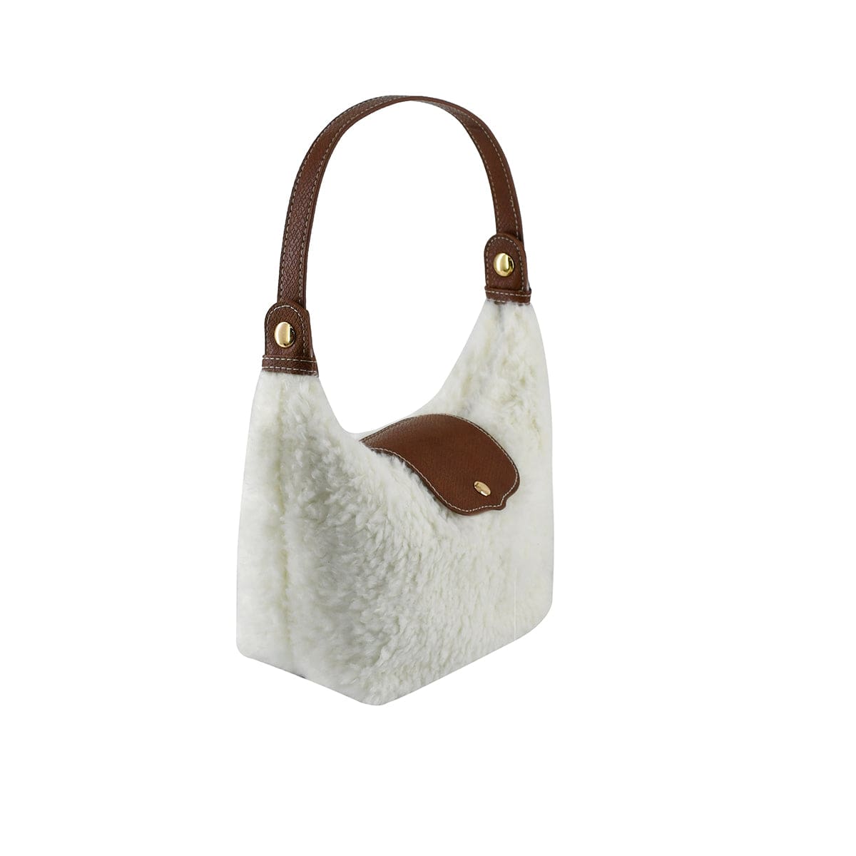 SW780 Shearling Convertible Clutch/Shoulder/Crossbody Bag - MiMi Wholesale