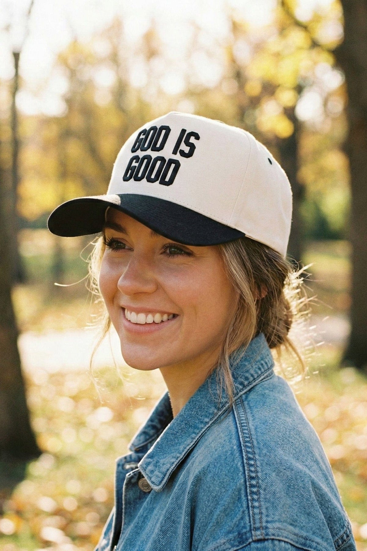 TCM0093 God is Good Trucker Hat - MiMi Wholesale