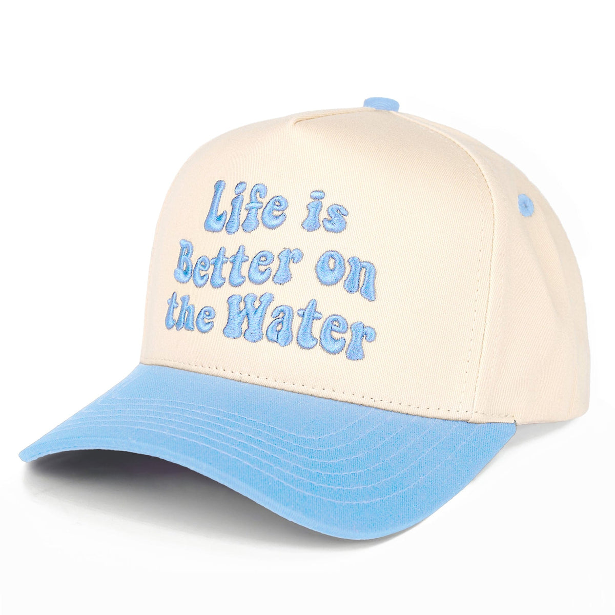 TCM0149 Life Is Better On The Water Trucker Hat - MiMi Wholesale