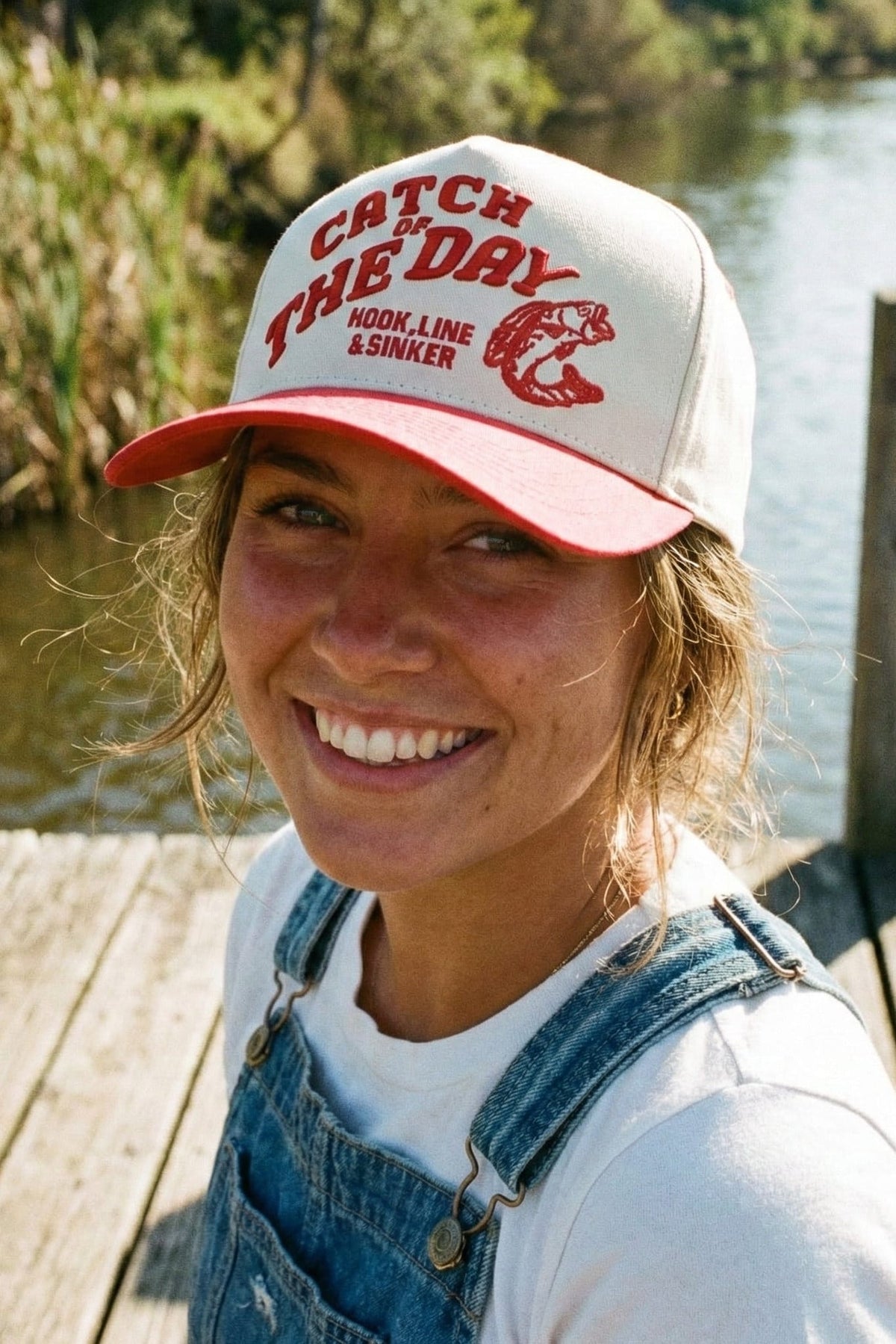 TCM0151 Reel Em In Trucker Hat - MiMi Wholesale