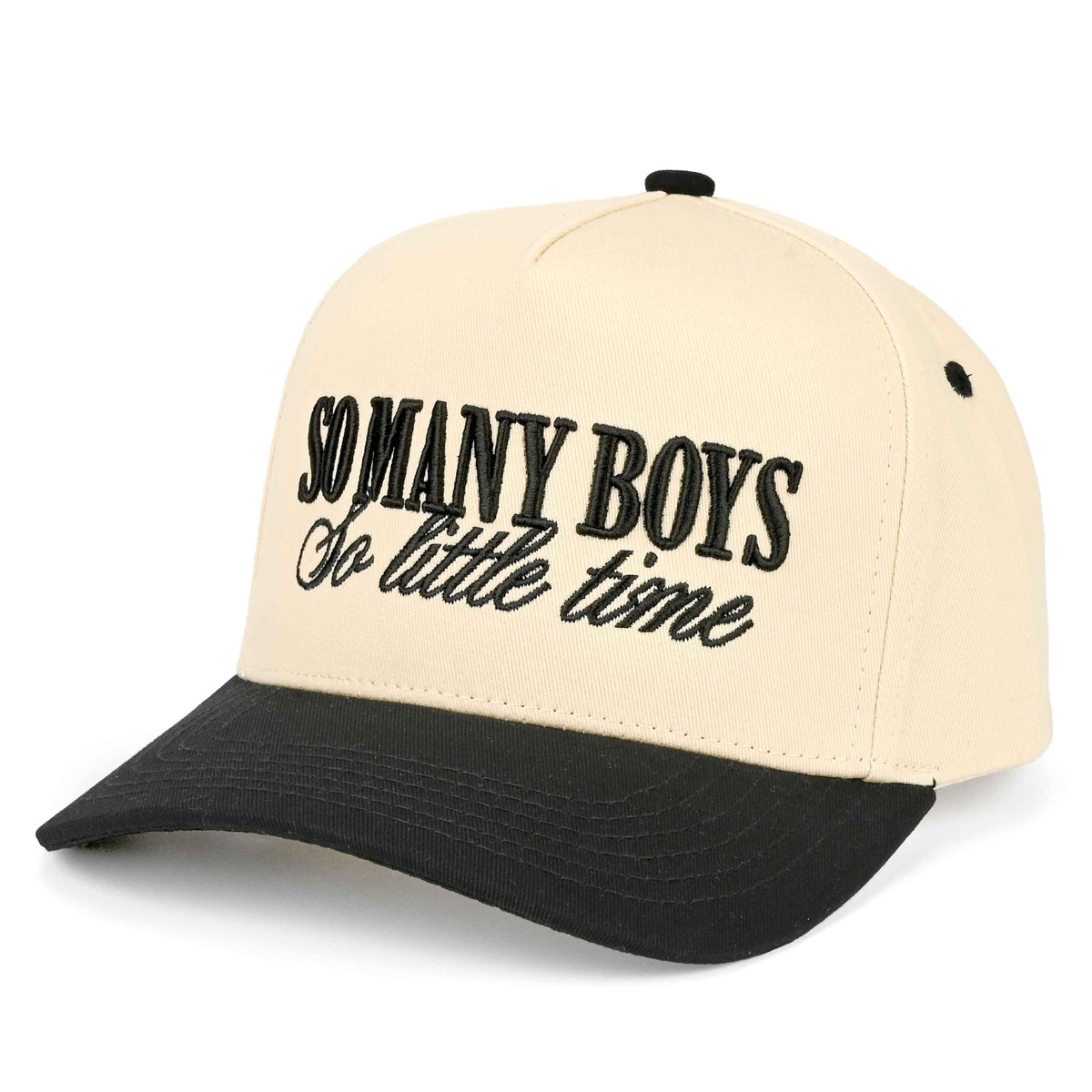 TCM0152 So Many Boys So Little Time Trucker Hat - MiMi Wholesale
