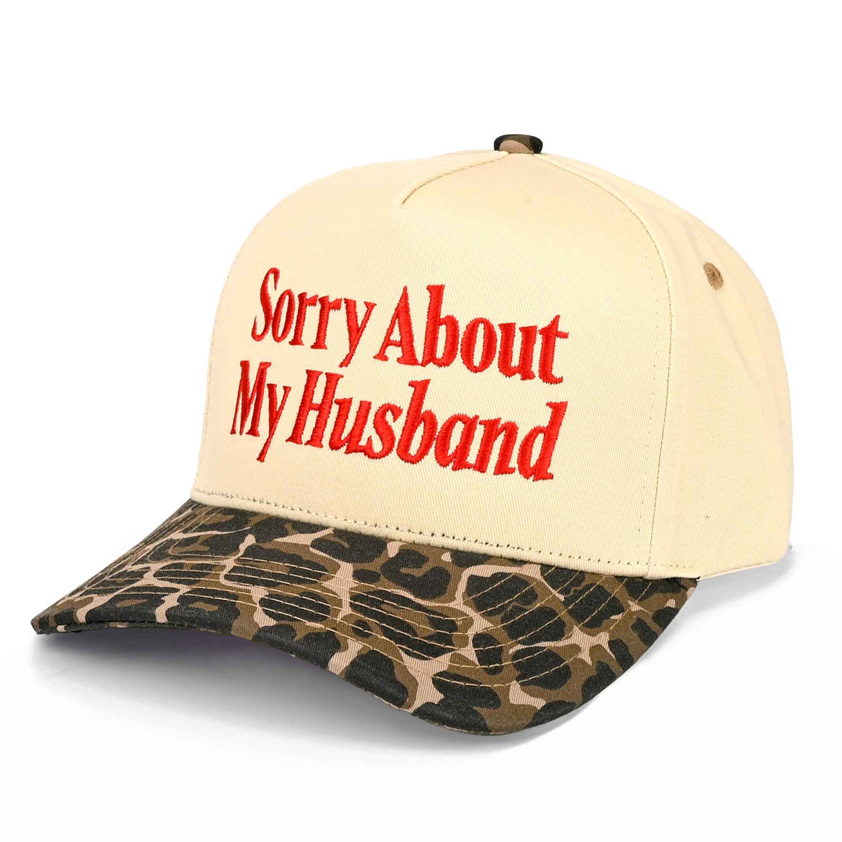TCM0153 Sorry About My Husband Trucker Hat - MiMi Wholesale