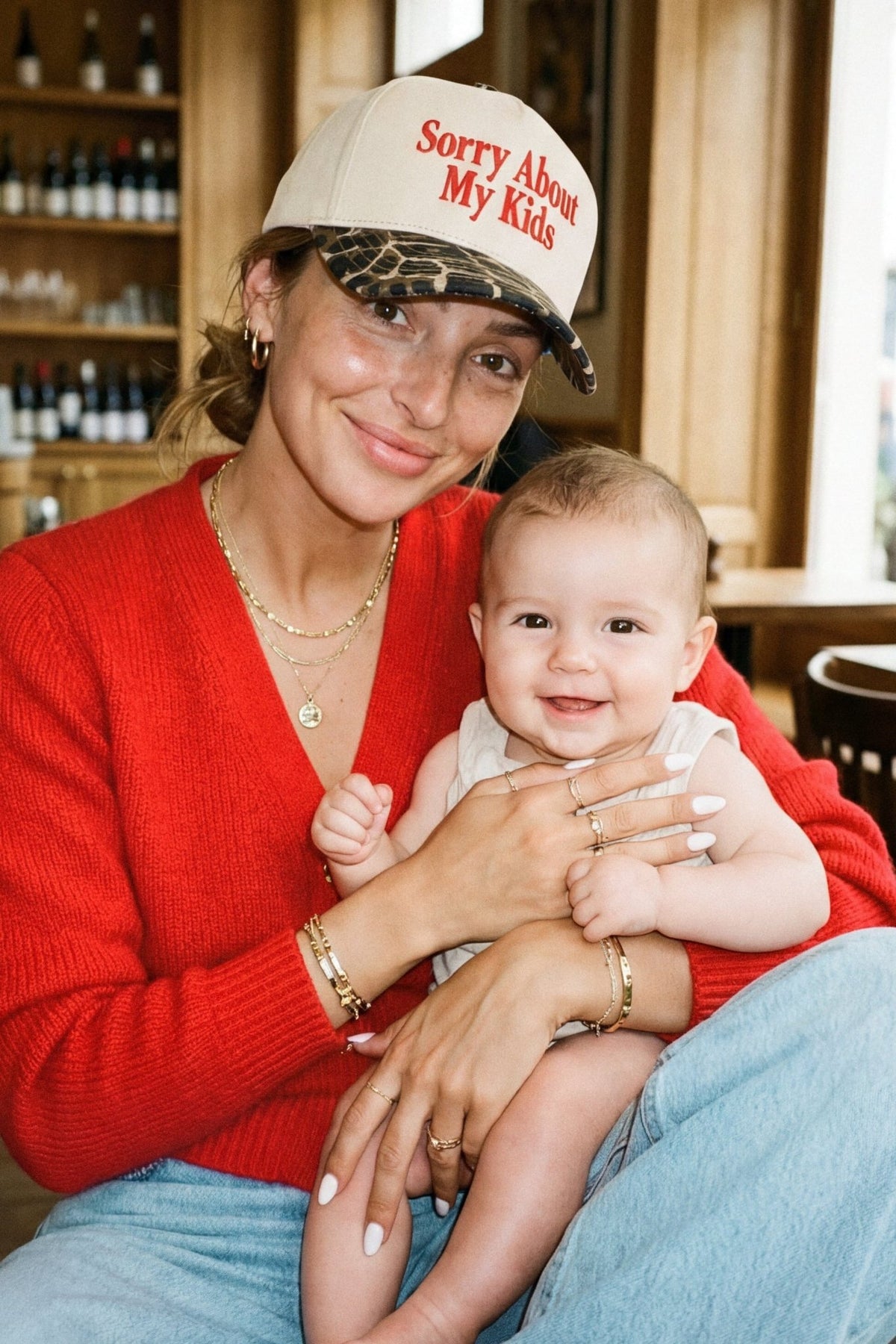 TCM0154 Sorry About My Kids Trucker Hat - MiMi Wholesale