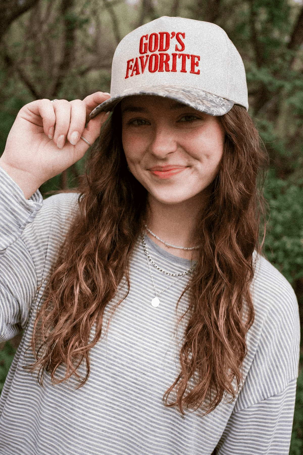 TCM0209 God's Favorite Trucker Hat - MiMi Wholesale