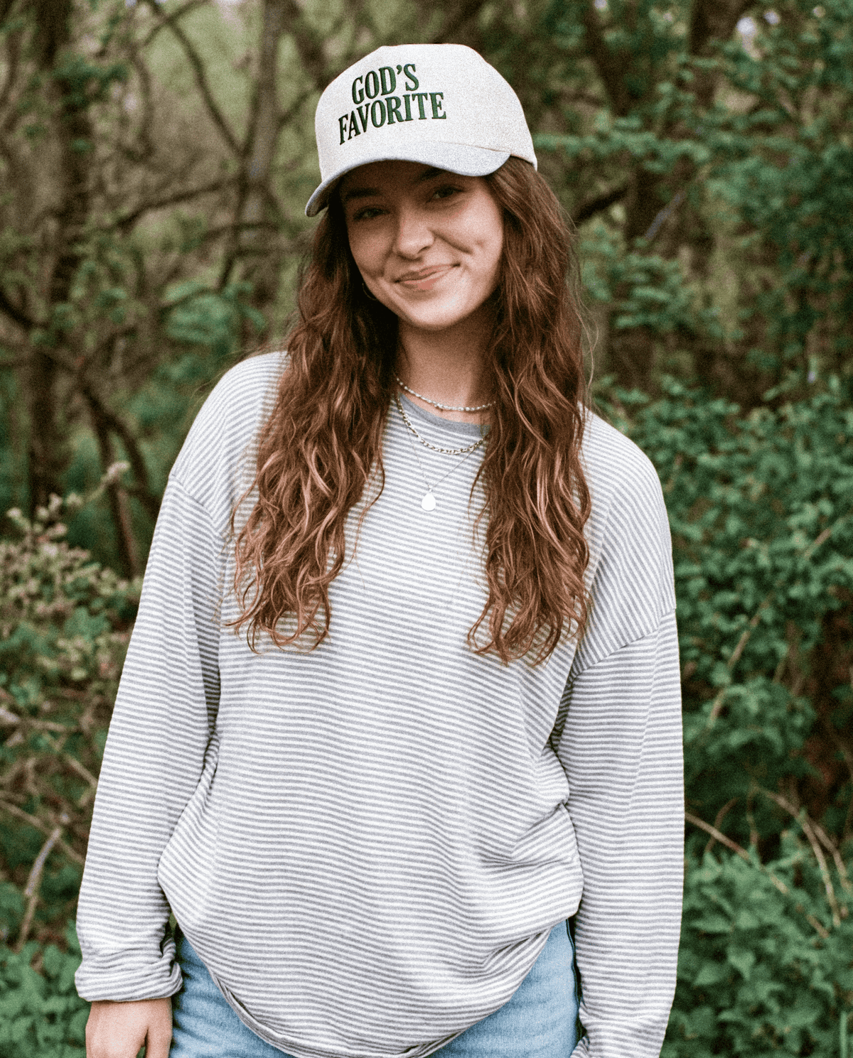 TCM0209 God's Favorite Trucker Hat - MiMi Wholesale