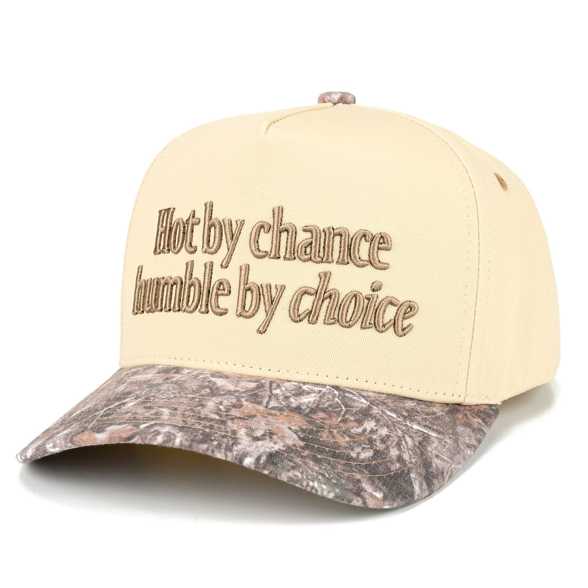 TCM0215 HOT BY CHANCE HUMBLE BY CHOICE Trucker Hat - MiMi Wholesale