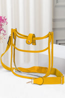 TG10171 Game Day Clear Crossbody Bag - MiMi Wholesale