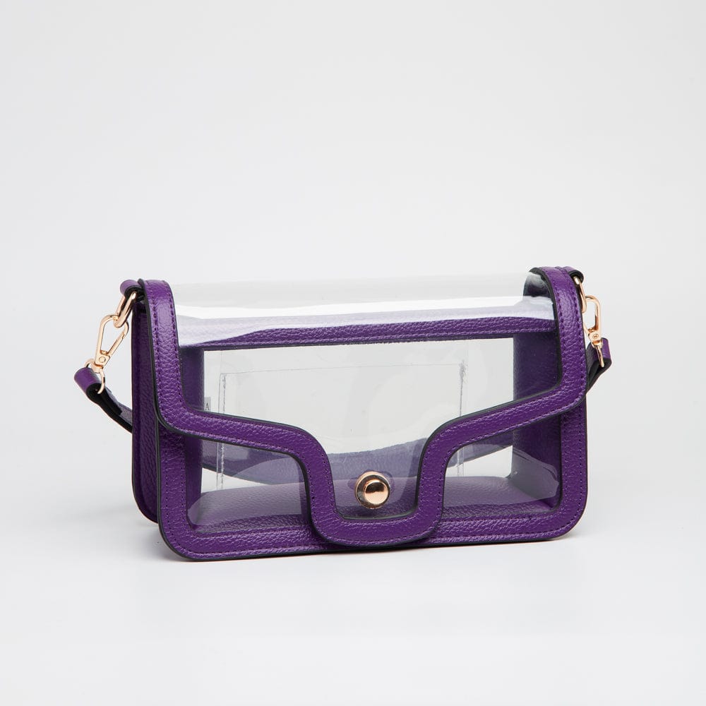 TG10551 Nina Clear/Gameday Shoulder Bag - MiMi Wholesale