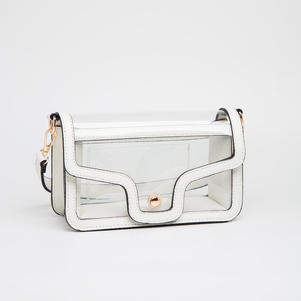 TG10551 Nina Clear/Gameday Shoulder Bag - MiMi Wholesale