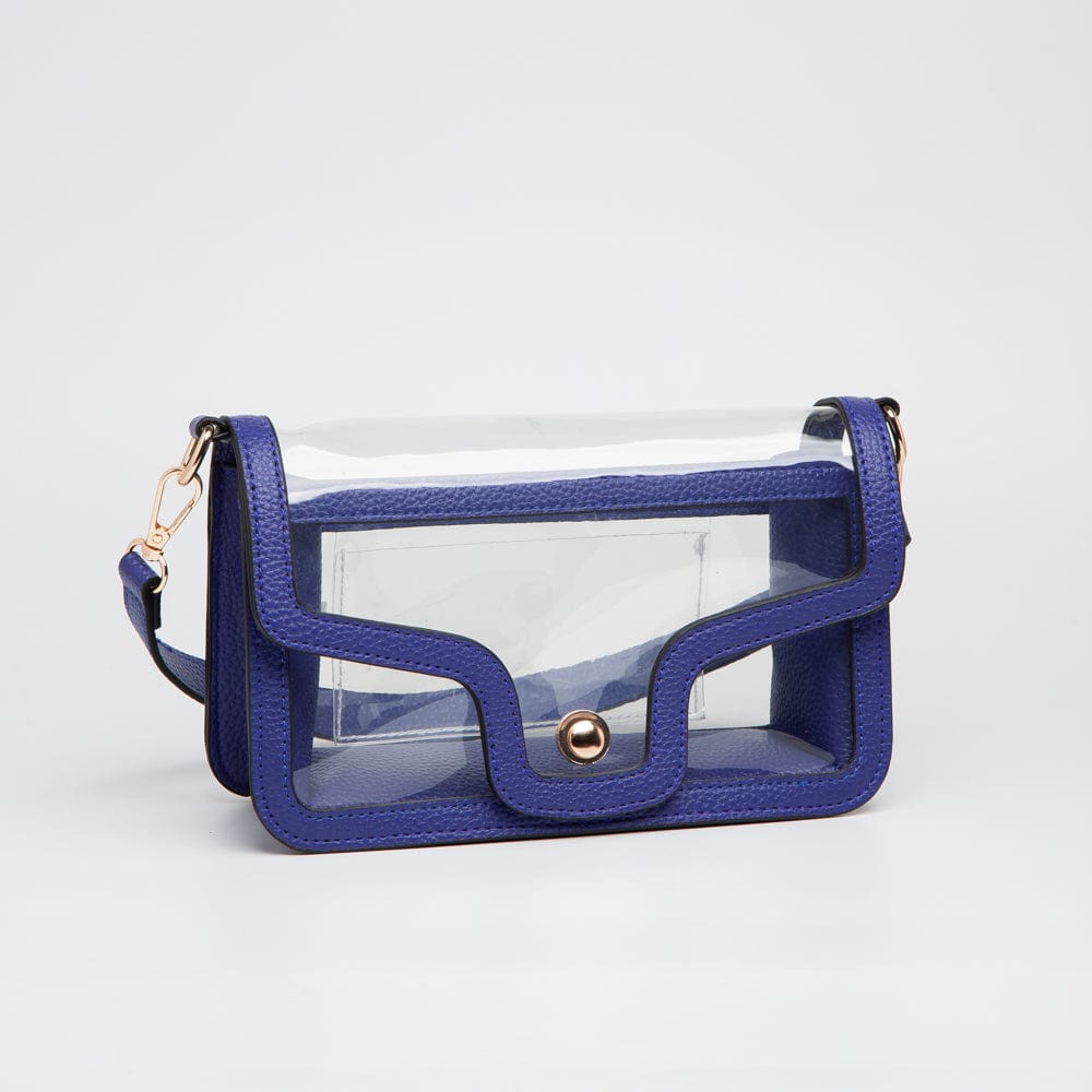 TG10551 Nina Clear/Gameday Shoulder Bag - MiMi Wholesale