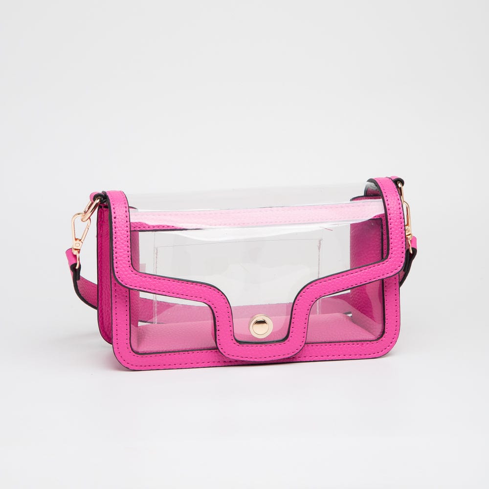 TG10551 Nina Clear/Gameday Shoulder Bag - MiMi Wholesale