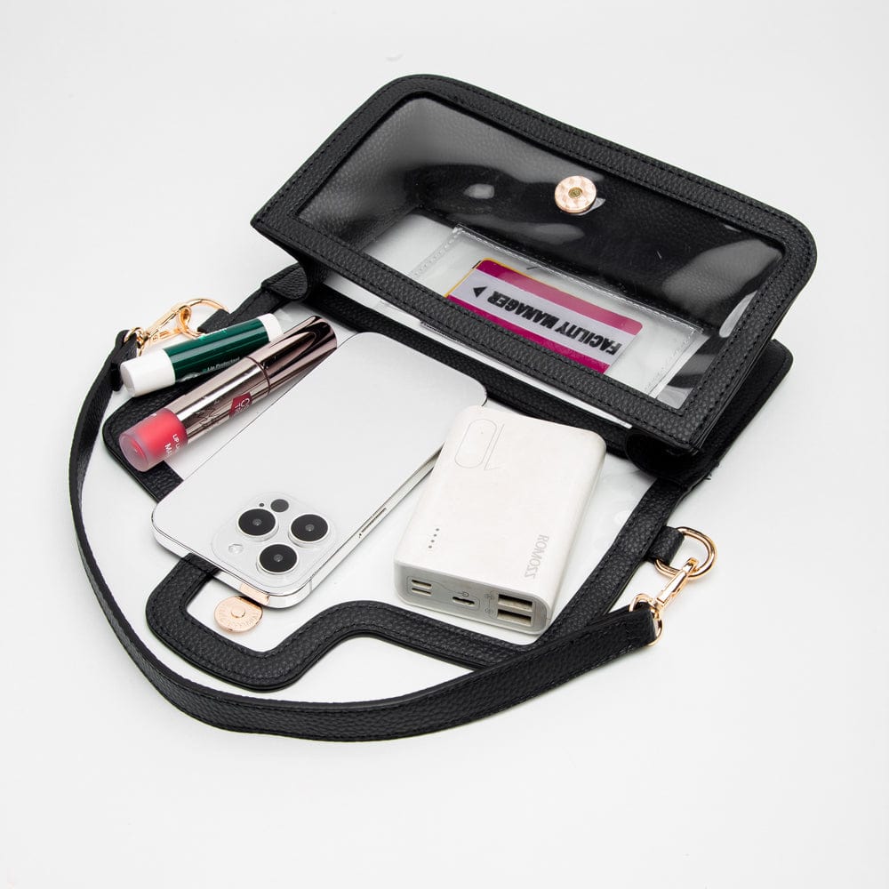 TG10551 Nina Clear/Gameday Shoulder Bag - MiMi Wholesale