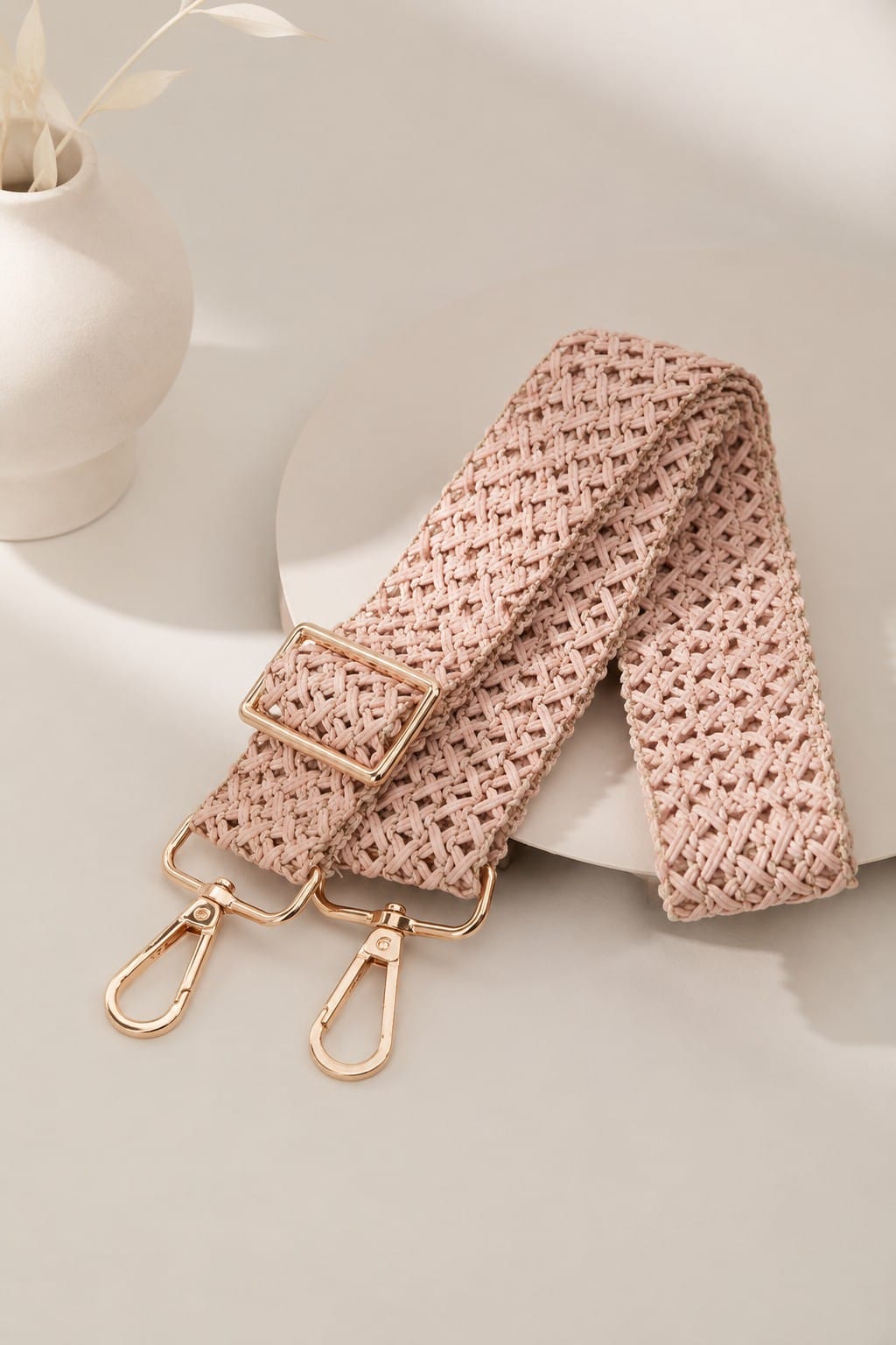 TG10587 Crochet Woven Purse Strap - MiMi Wholesale