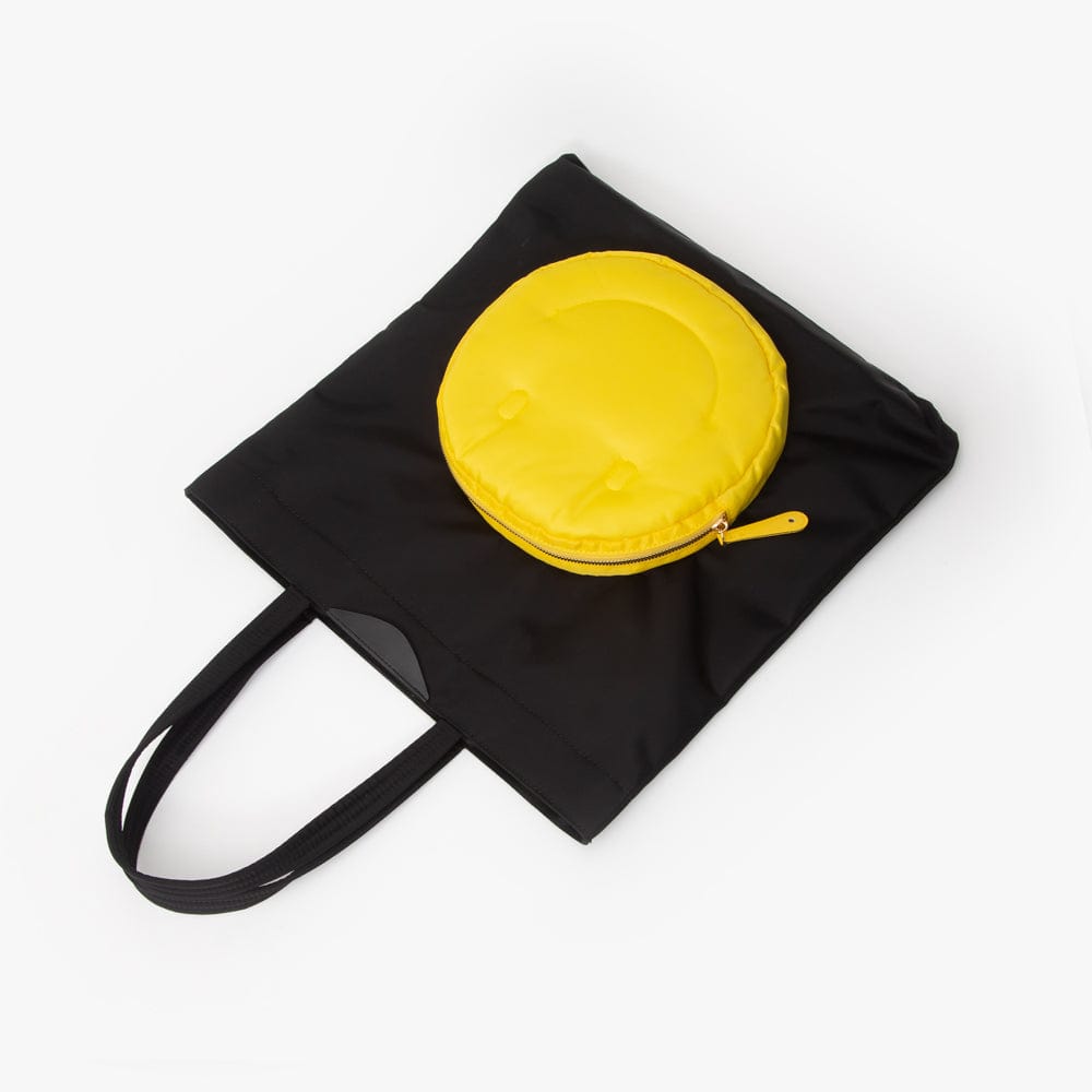 TG10662 Smiley Pocket Tote Bag - MiMi Wholesale