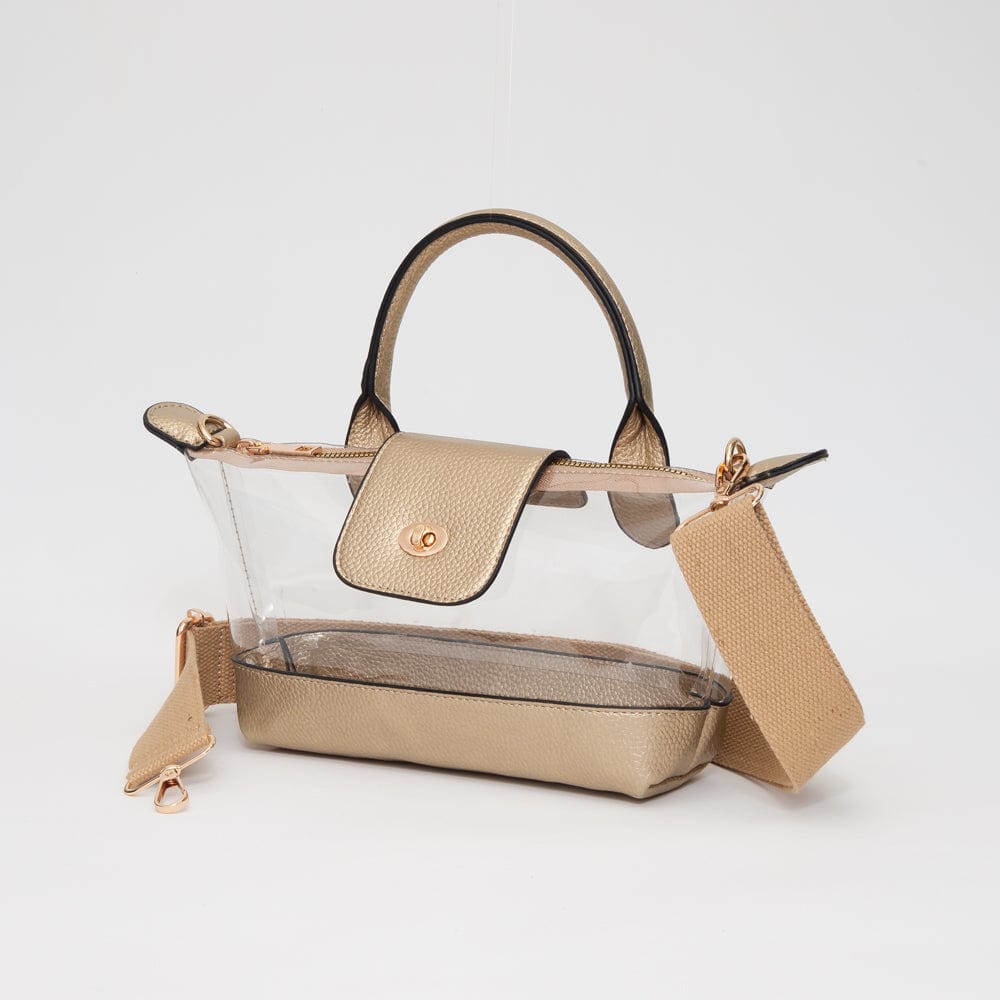 TG10701 Stella Clear Mini Satchel/Crossbody Bag - MiMi Wholesale