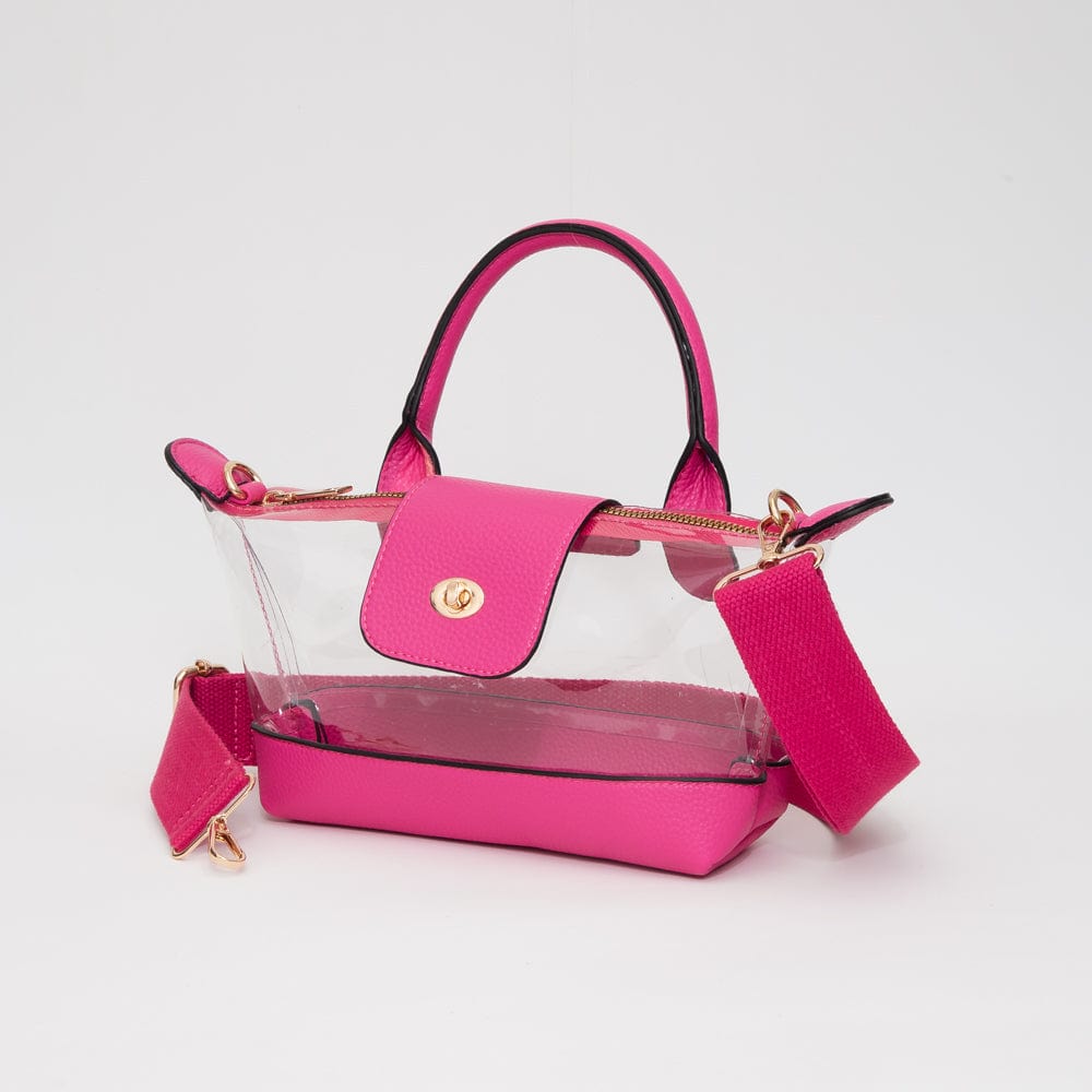 TG10701 Stella Clear Mini Satchel/Crossbody Bag - MiMi Wholesale
