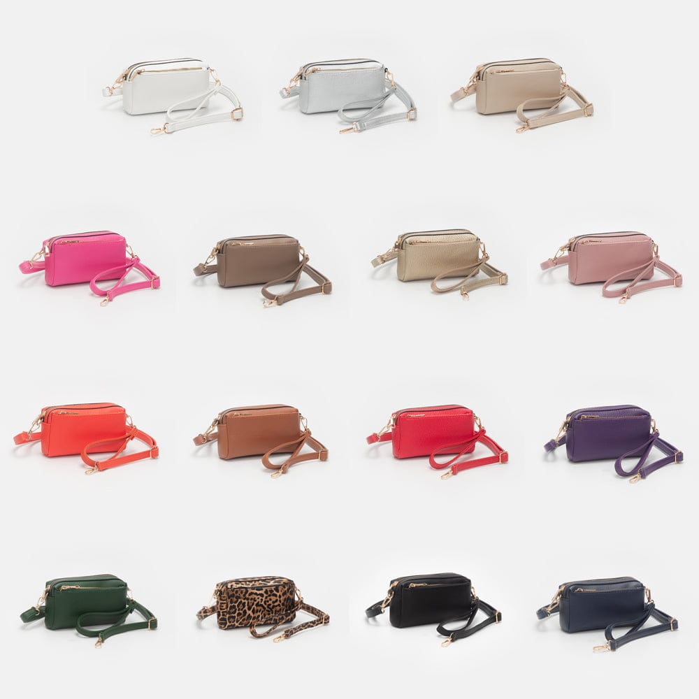 TG10844 Diane Boxy Crossbody Bag - MiMi Wholesale