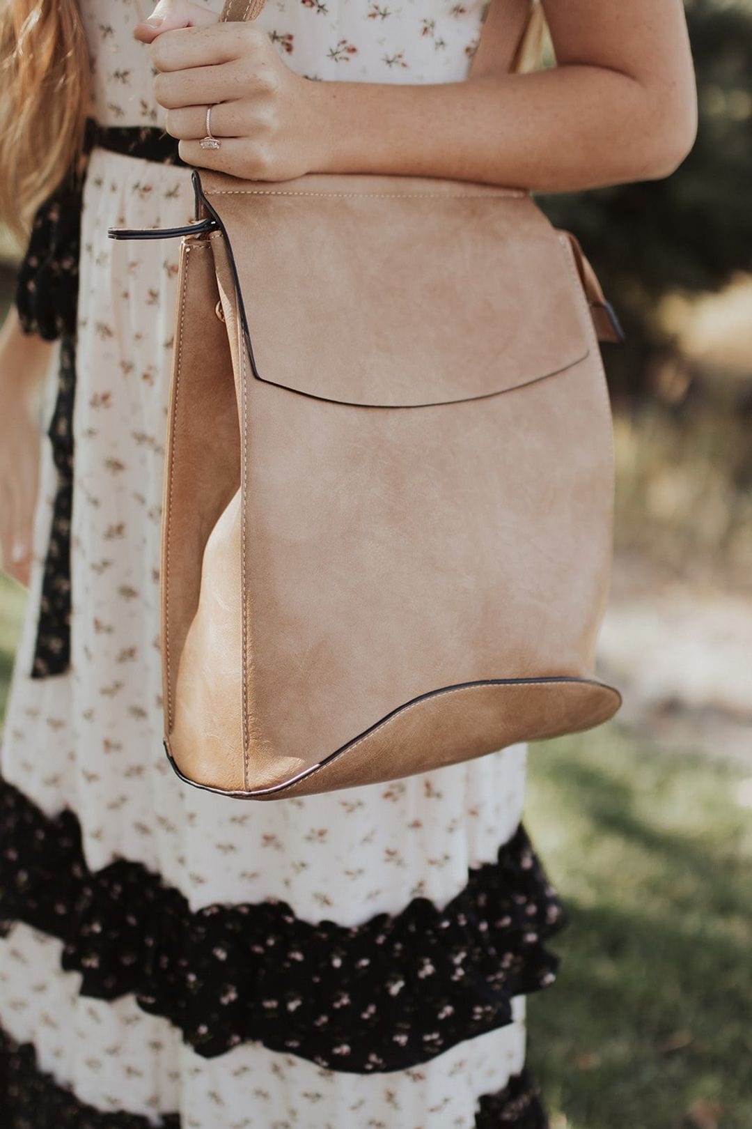 UNV0069 Flap Over Convertible Backpack - MiMi Wholesale