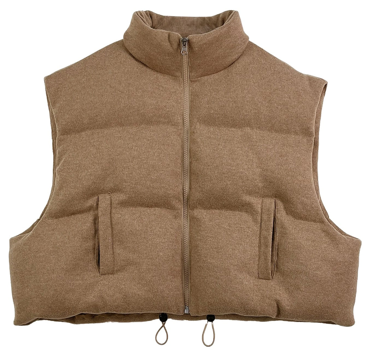 VQD001 Knit Padded Vest - MiMi Wholesale