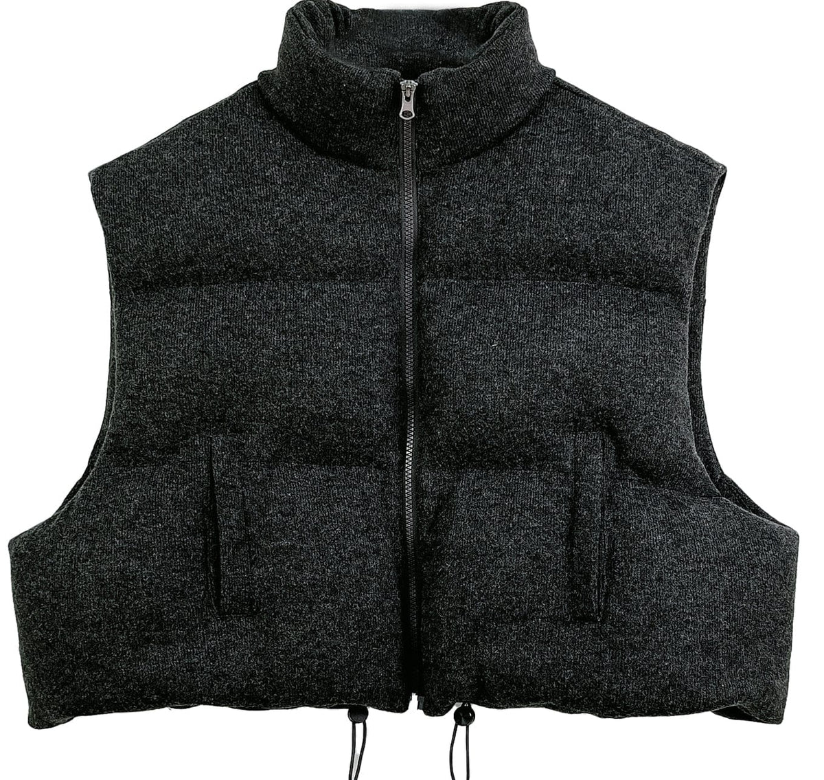 VQD001 Knit Padded Vest - MiMi Wholesale